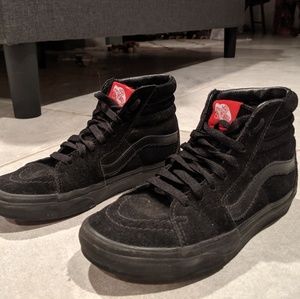 Black Hi Vans